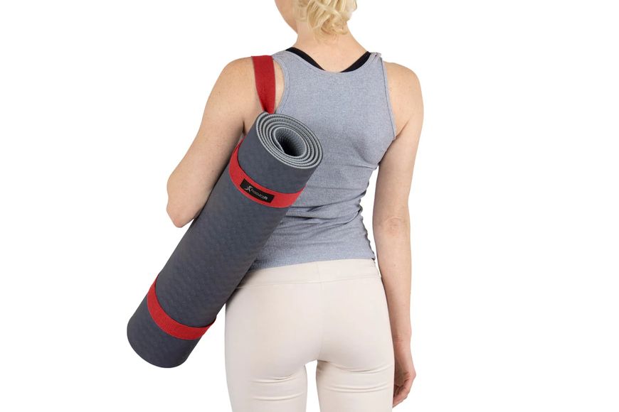 Слінг для килимка ProsourceFit Yoga Mat Carrying Sling, PS-2054-RD (червоний) PS-205Х-XX фото