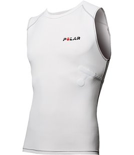 Майка компресійна з електродами Polar Team Pro Shirt (білий), PL-91081608-S PL-910816XX-XX фото