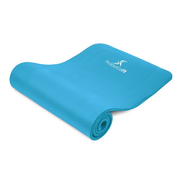 Gymnastics mat ProsourceFit Extra Thick Mat, 12 mm, PS-2002-BL (blue)