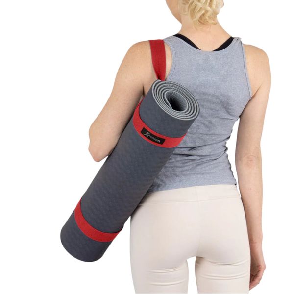 Слінг для килимка ProsourceFit Yoga Mat Carrying Sling, PS-2054-RD (червоний) PS-205Х-XX фото