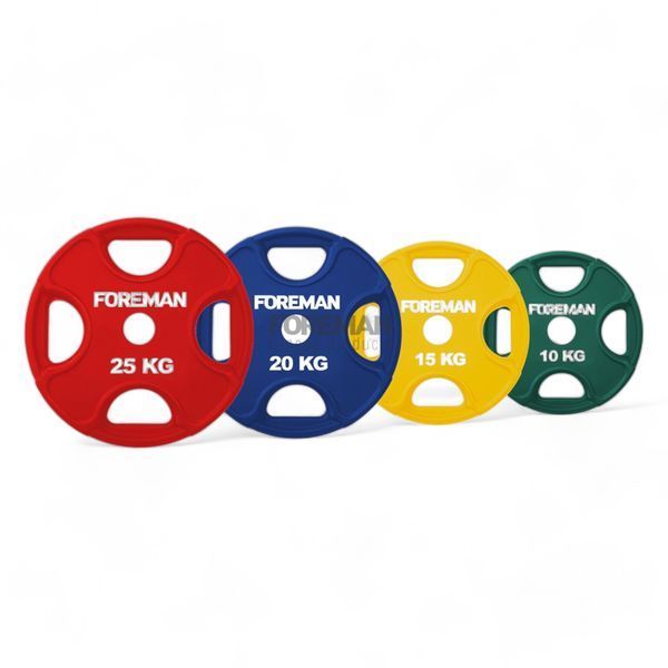 Foreman PRR Olympic disc, 15 kg (yellow), FM-PRR-15-YL