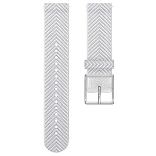 Ремінець Polar 20mm Woven Wristband (PET) White, PL-91080475-S/M PL-91080475-S/M фото