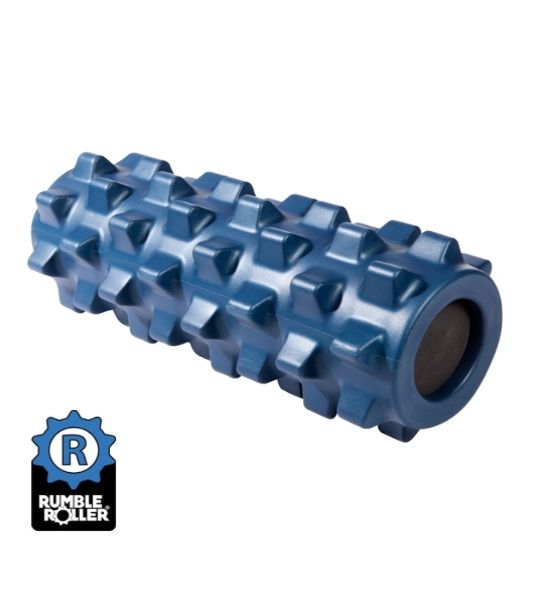 Massage roller RumbleRoller Original Compact, 31x14 cm (blue), RR-126-BL