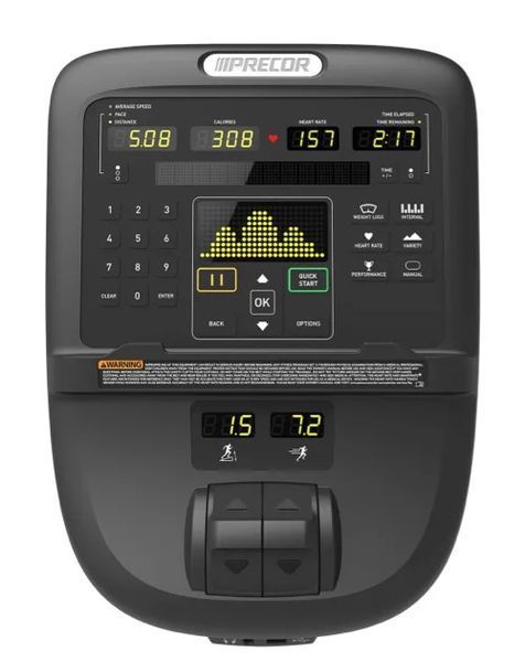 Precor TRM600 Line Treadmill, P31 Console, PR-TRM631-BP (Black)