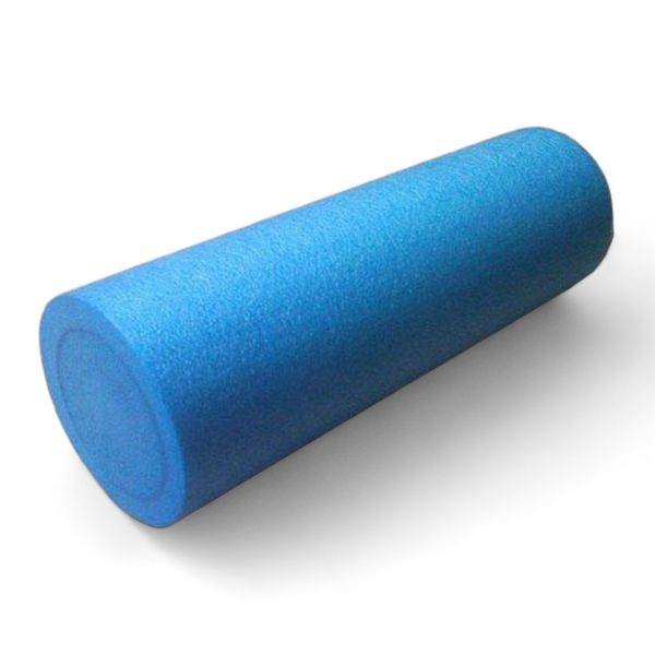 Pilates roller InEx Foam Roller, 45x15 cm (blue), IN-EPE-18-BL